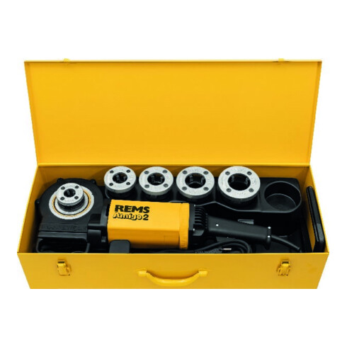 REMS Elektr. Gew.schneidkluppe Amigo 2 Set R 1/2-2