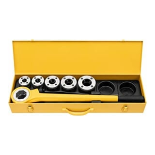 REMS Hand-Gewindeschneidkluppe eva Set R 3/8-1.1/4"