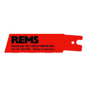 REMS Lames de scie sabre Pack de 5 Lame 300/1,8-2,5