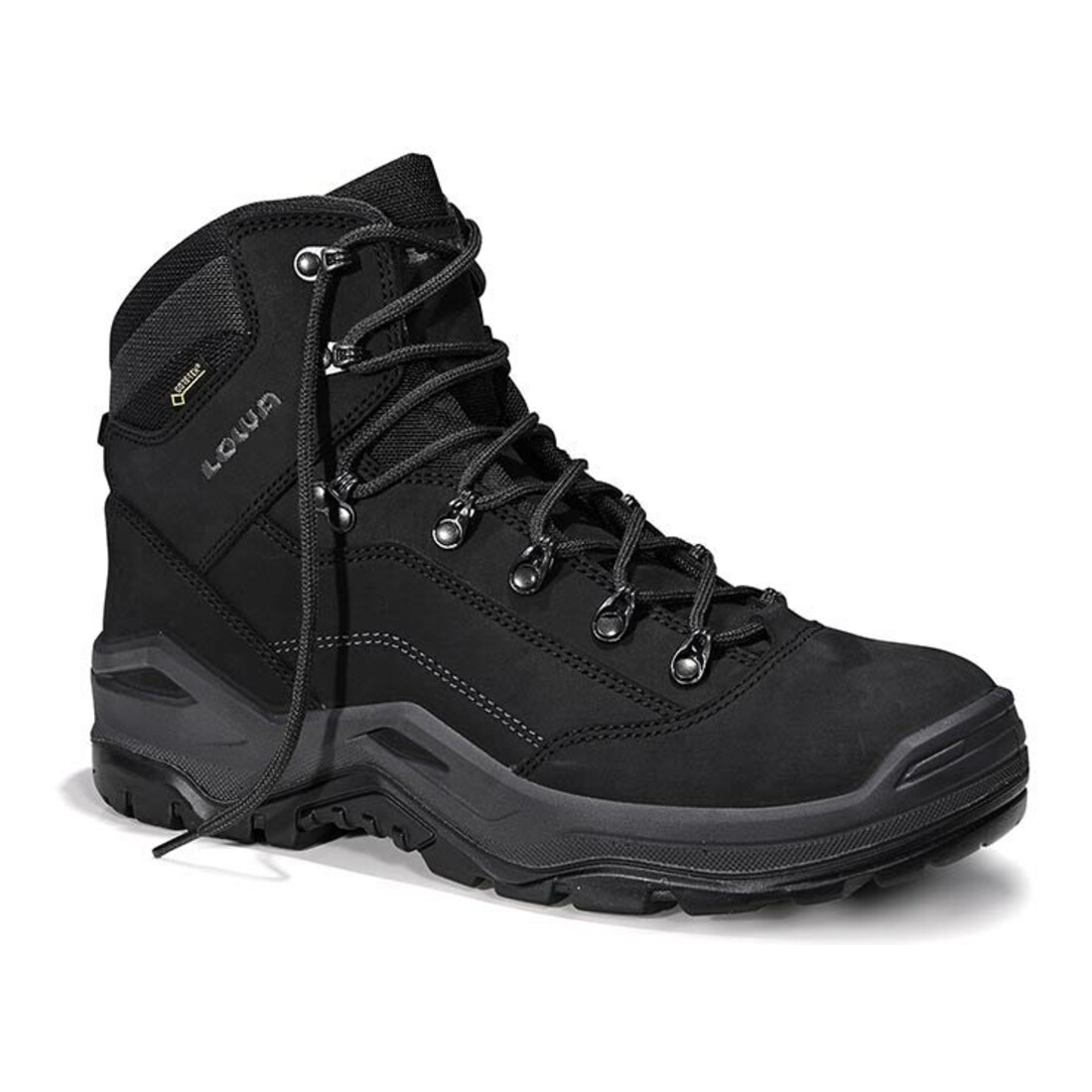 Renegade Work GTX® MID Bottes de sécurité gris taille 46 noir/noir cuir/textile