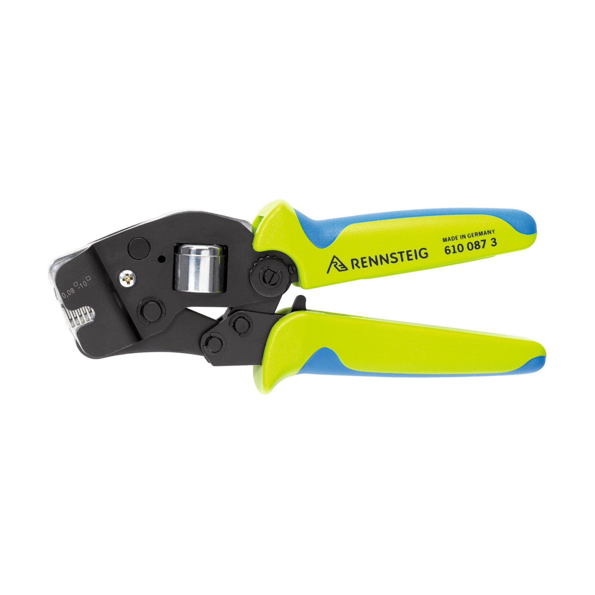 Rennsteig Crimpzange für Aderendhülsen mit 10 mm², 190 mm Länge