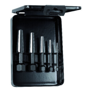 RENNSTEIG Jeu de 5 extracteurs de goujons, en trousse tissu avec lame double 5