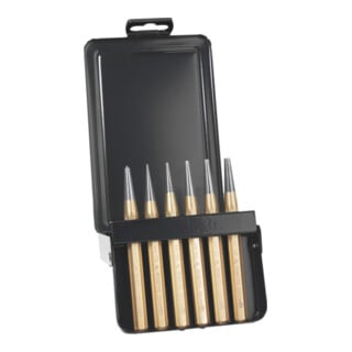 Rennsteig Jeu de chasse-pointes en coffret métallique, Nombre d'outils: 6