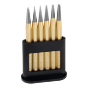 RENNSTEIG Set di punteruoli in supporto di plastica, 6pz.