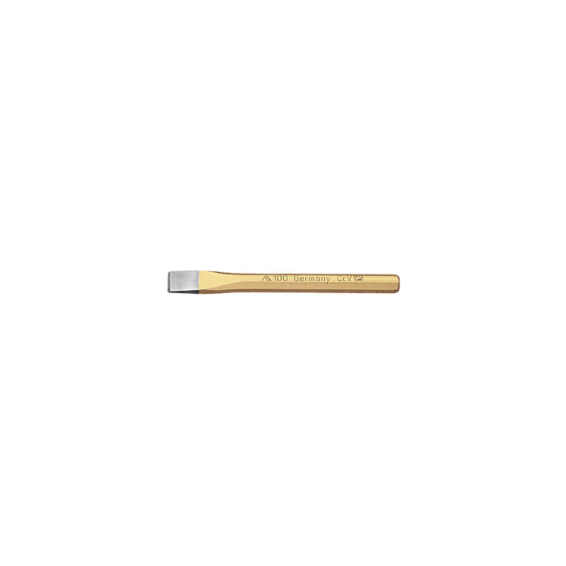 Rennsteig Tegelbeitel plat, Totale lengte: 100 mm