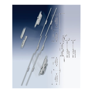 Reno-Schloss Multisafe 855R Dorn 40mm Entf.92mm U-Stulp 24mm PZ Nuss 10mm