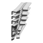 Renov.-dicht.6308 AC L.6,5m TPE blk beige ELLEN