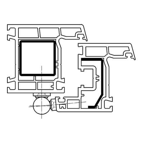 Renovierband K 3174 WF STA vern.2-tlg.Rollenlänge 57mm SIMONSWERK