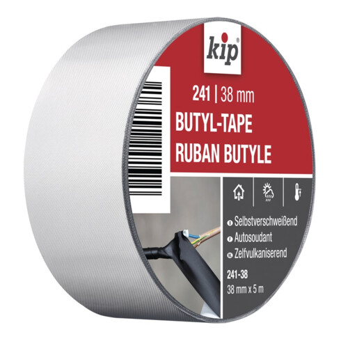 Reparaturband 241 Butyl-Tape schwarz L.5m B.38mm Rl.KIP