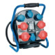Répartiteur de courant sur pied IP44 32A 400V 5 pôles H07RN-F5 G 4mm2 2xCEE 32+16A 4x230V chacun-1
