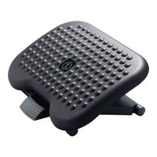 STYRO Repose-pieds anthracite 450×360×110 mm, réglage hauteur 3 positions 95-170 mm