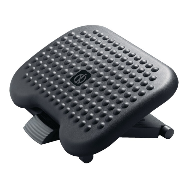 STYRO Repose-pieds anthracite 450×360×110 mm, réglage hauteur 3 positions 95-170 mm