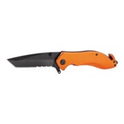 Rettungsmesser Klingen-L.80mm Heft-L.120mm 205mm Alu.-1