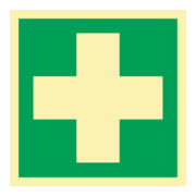 Rettungszeichen ASR A1.3/DIN EN ISO 7010/DIN 67510 L148xB148mm Erste Hilfe Folie