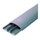 REV Goulotte de sol 12x50 2 m, avec 3 compartiments, gris-1