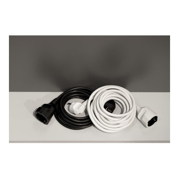 REV Rallonge H05VV-F 3G1,5 10m blanc