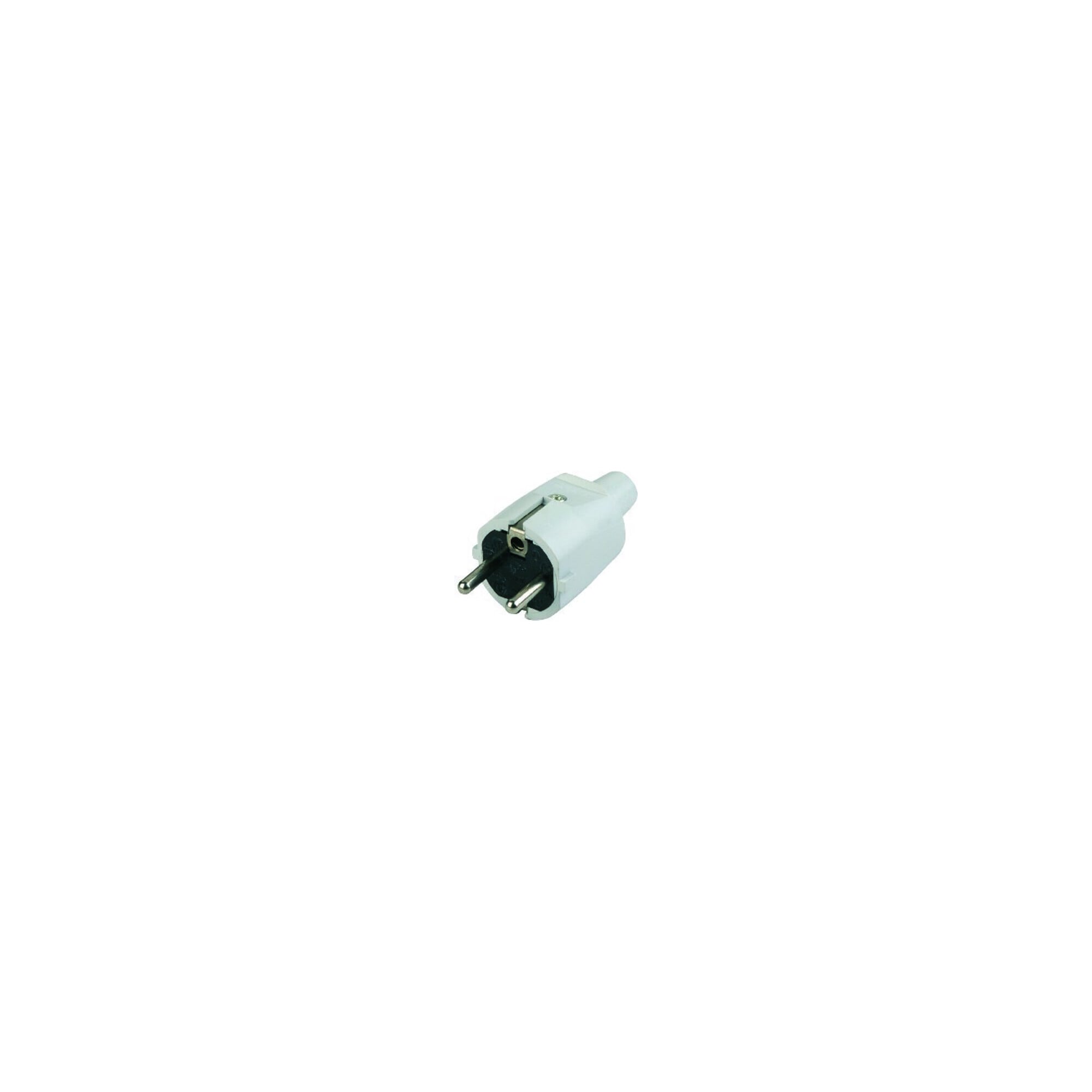 REV Stecker, PVC, grau