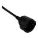 REV Verlängerung H05VV-F 3G 1,5 10m schwarz
