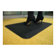 Revêtement de sol de poste de travail tapis fini L500xl800xS16mm noir polyurétha-1