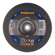RHODIUS ALPHAline KSM Schruppscheibe Stahl