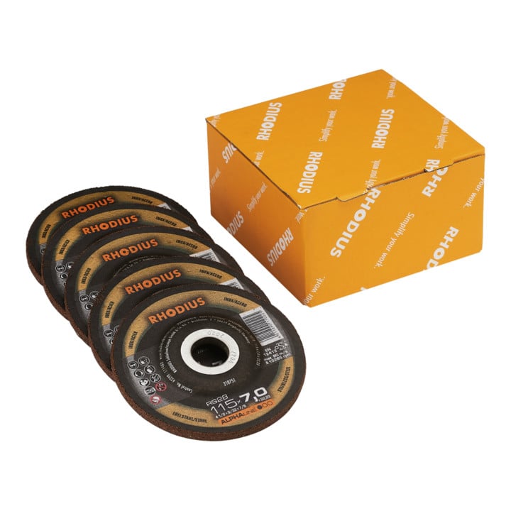 RHODIUS ALPHAline RS28 Pack Schruppscheibe