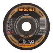 RHODIUS ALPHAline XT70 Box Extra dunne doorslijpschijf-3
