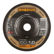 RHODIUS ALPHAline XTK70 Disco da taglio extra sottile 150 x 1,0 x 22,23 mm-1