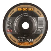 RHODIUS ALPHAline XTK70 Extra dun doorslijpschijf 150 x 1,0 x 22,23 mm-1