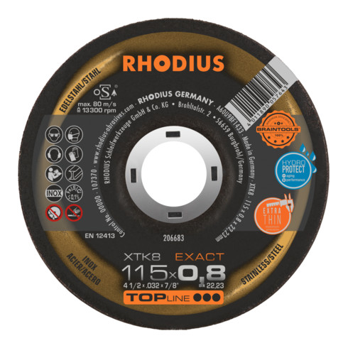Rhodius Trennscheibe XTK8 0.8 mm