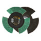 RHODIUS Disco abrasivo lamellare TOPline VISION COOL-1