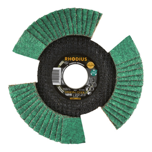 RHODIUS Disco abrasivo lamellare TOPline VISION COOL