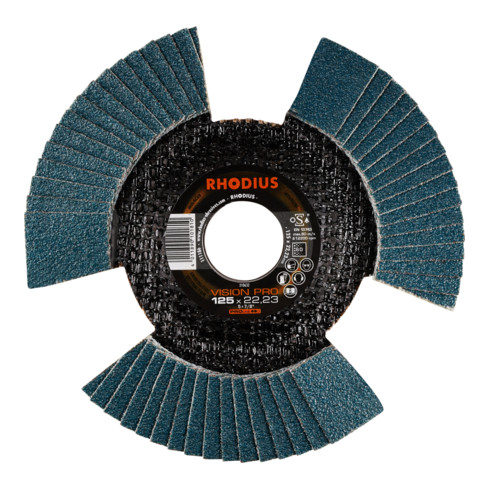 RHODIUS Disco abrasivo lamellare PROline VSION PRO