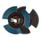 RHODIUS Disco abrasivo lamellare VISION PRO PROline 125x22,23mm, grana 80-1
