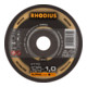 RHODIUS Disco per troncatura extra sottile ALPHAline XT70 125x1,0x22,23mm