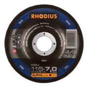 RHODIUS Disque à ébarber KSM 115 x 7,0 mm acier