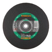 Rhodius disque à tronçonner performant FT40 pour utilisation sur tronçonneuses à essence et électriques, 400 x 4,5 x 20,00 mm