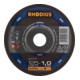 RHODIUS Disque à tronçonner XT77 125 x 1,0 mm droit-1
