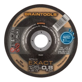 RHODIUS Disque à tronçonner XTK8 EXACT 125 x 0,8 mm décalé