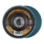 RHODIUS Disque abrasif à lamelles LSZ F3 115 mm K 60