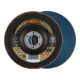 RHODIUS Disque abrasif lamelles LSZ F1 125 mm K 120-1
