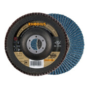 RHODIUS Disque abrasif lamelles LSZ F1 125 mm K 40