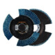 RHODIUS Disque abrasif lamelles VISION PRO 115 mm K 60-1