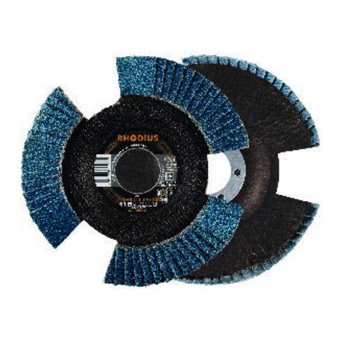 RHODIUS Disque abrasif lamelles VISION PRO 115 mm K 60