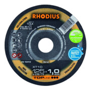 RHODIUS Disque de coupe XT10 115 x 1,0 mm droit