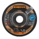 RHODIUS Disque de coupe XT38 115 x 1,0 mm droit-1