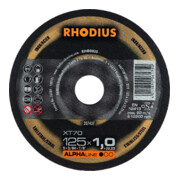 RHODIUS Disque de coupe XT70 125 x 1,5 mm droit