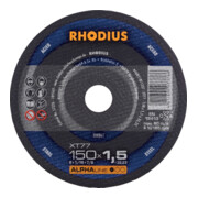 RHODIUS Disque de coupe XT77 150 x 1,5 mm droit