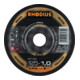 RHODIUS Disque de découpe XT70 125 x 1,0 mm droit-1