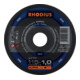 RHODIUS Disque de découpe XT77 115 x 1,0 mm droit-1