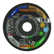 RHODIUS Disque de séparation XT69MULTIPRO 115 x 1,0 mm droit